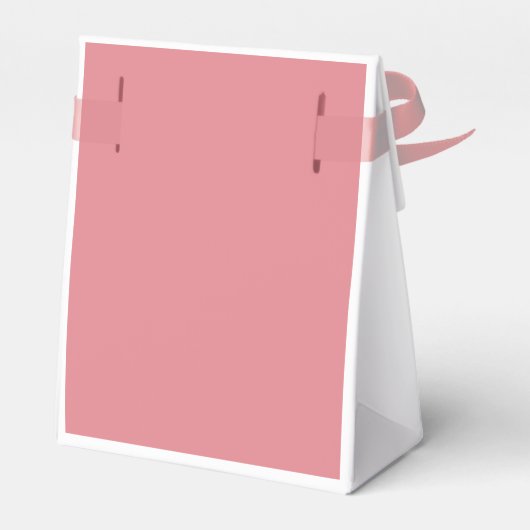 Eiffelturm Paris Pink Gastgeschenk Boxes Geschenkschachtel (Rückseite)