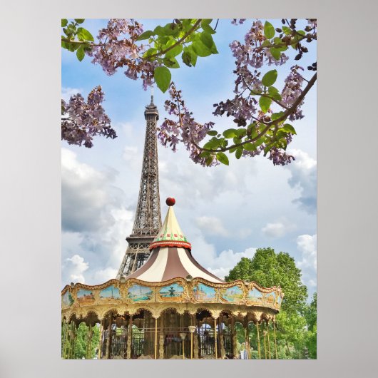 Eiffelturm, Paris Poster (Vorne)
