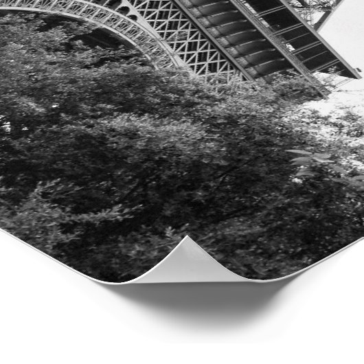 Eiffelturm, Paris Poster (Ecke)