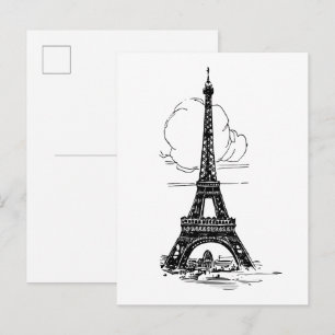 Eiffelturm Paris Postkarte