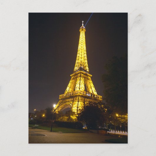 Eiffelturm Paris Postkarte (Vorderseite)