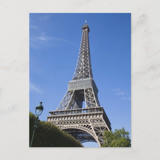 Eiffelturm, Paris Postkarte (Vorderseite)