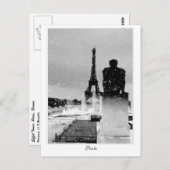 Eiffelturm, Paris Postkarte (Vorne/Hinten)