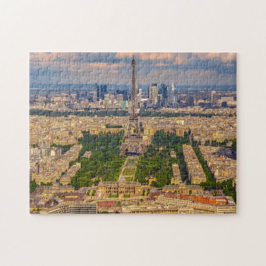 Eiffelturm Paris. Puzzle (Horizontal)