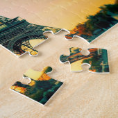 Eiffelturm Paris. Puzzle (Seite)