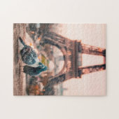 Eiffelturm Paris. Puzzle (Horizontal)