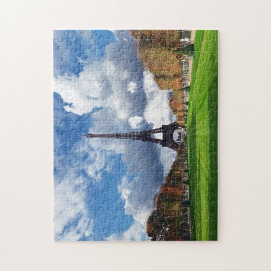 Eiffelturm Paris. Puzzle (Vertikal)