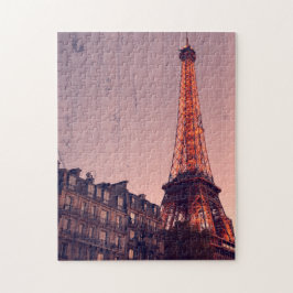 Eiffelturm - Paris Retro Style - 11x14 - 252 Stk. Puzzle
