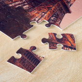 Eiffelturm - Paris Retro Style - 8x10 - 110 Stk. Puzzle (Seite)