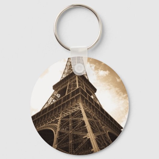 Eiffelturm Paris Schlüsselanhänger (Vorderseite)