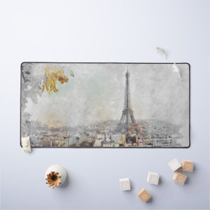 Eiffelturm Paris Schreibtischunterlage – Vintage R