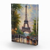 Eiffelturm Paris Vintage Retro Art Fotoblock (Rechts)