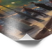 Eiffelturm Paris Vintage Retro Art Fotodruck (Ecke)