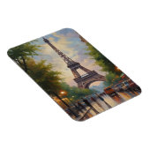Eiffelturm Paris Vintage Retro Art Magnet (Rechte Seite)