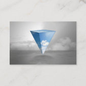 Eiffelturm PARIS Visitenkarte (Rückseite)