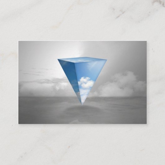 Eiffelturm PARIS Visitenkarte (Rückseite)