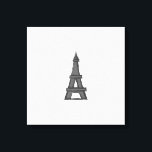 Eiffelturm Pariser Explorer Leinwanddruck<br><div class="desc">Eine jugendliche Darstellung des berüchtigten Eiffelturms.</div>