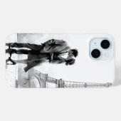 Eiffelturm Pariser Kiss Case-Mate iPhone Hülle (Rückseite (Horizontal))