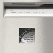 Eiffelturm Personalisierte Trauzeugin Magnet (In Situ (Geschirrspüler))