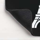 Eiffelturm-Piktogramm Mousepad (Ecke)