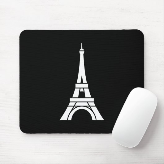 Eiffelturm-Piktogramm Mousepad (Mit Mouse)