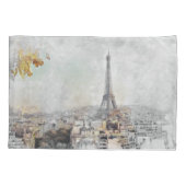 Eiffelturm Pillowcase - Paris Frankreich dekorativ Kissenbezug (Rückseite)