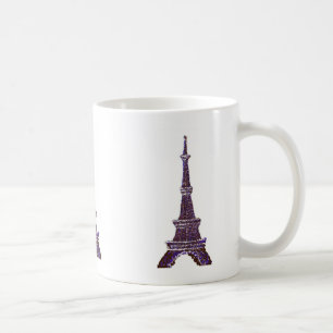 Eiffelturm Pointillism-Tasse Kaffeetasse