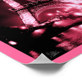 Eiffelturm, Pont de Lena [Print] - Doppelrosa, Poster (Ecke)