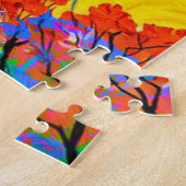 Eiffelturm Pop Art Puzzle (Seite)