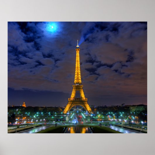 Eiffelturm Poster (Vorne)