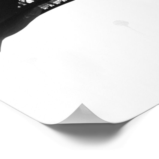 Eiffelturm Poster (Ecke)