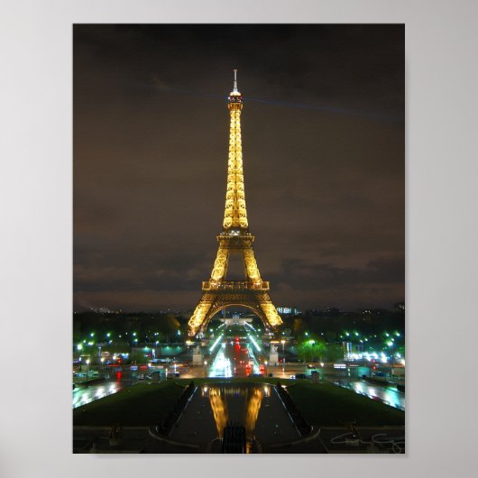 Eiffelturm Poster (Vorne)
