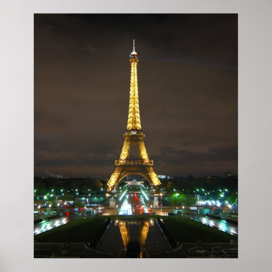 Eiffelturm Poster (Vorne)
