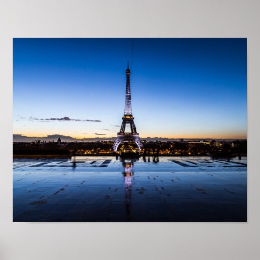 Eiffelturm Poster (Vorne)