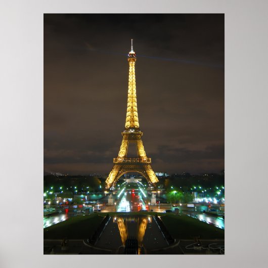 Eiffelturm Poster (Vorne)