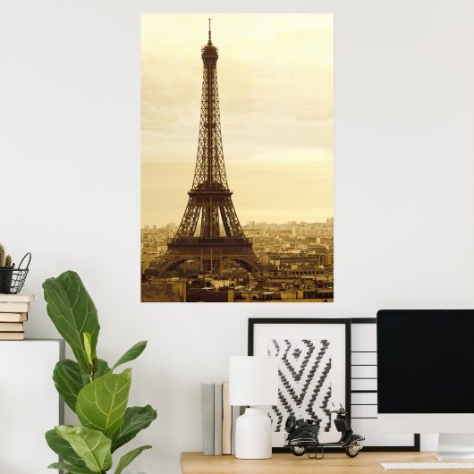 Eiffelturm Poster (Heimbüro)
