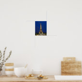 Eiffelturm Poster (Küche)
