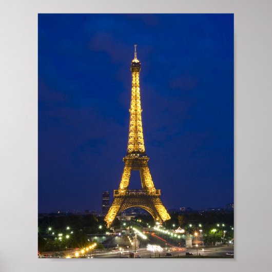 Eiffelturm Poster (Vorne)