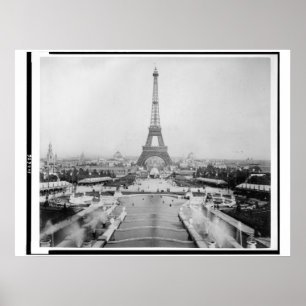 Eiffelturm Poster 1889
