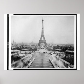 Eiffelturm Poster 1889