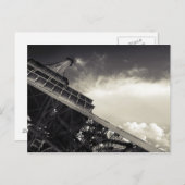 Eiffelturm Postkarte (Vorne/Hinten)