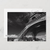 Eiffelturm Postkarte (Vorne/Hinten)