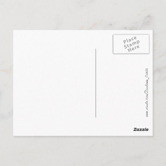 Eiffelturm - Postkarte (Rückseite)