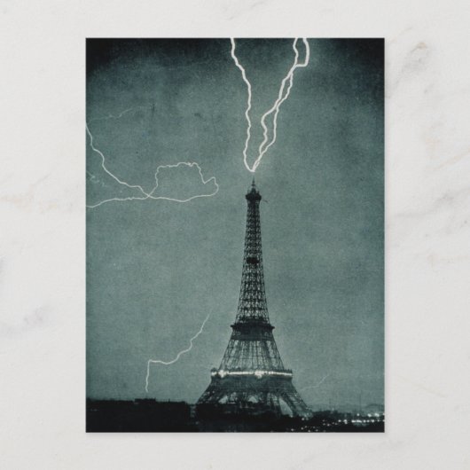 Eiffelturm Postkarte (Vorderseite)