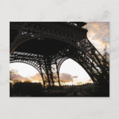 Eiffelturm Postkarte (Vorderseite)