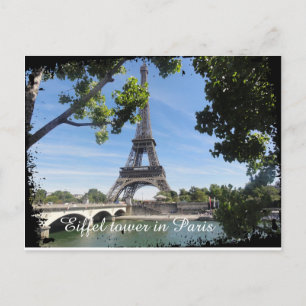Eiffelturm-Postkarte Postkarte