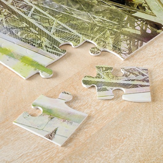 Eiffelturm-Puzzlespiel Puzzle (Seite)