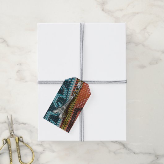 Eiffelturm-Schlüsselanhänger Geschenkanhänger (Mit Garn)