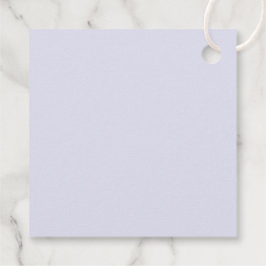 Eiffelturm Schmetterlinge und Blume Vielen Dank Geschenkanhänger (Rückseite)