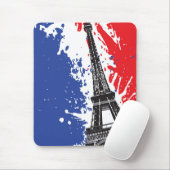 Eiffelturm | Schmutz-Flagge Paris, Frankreich | Mousepad (Mit Mouse)
